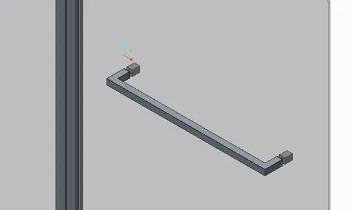Шторки стеклянные на ванну Koer SR BS04-95x140-TR-07 прозрачное стекло 6 мм, graphite KR5404, Универсальная, прозрачный, графит - фото 9