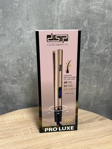 Керамічна праска для волосся DSP PRO LUXE DSP 10349 50 Вт Коричневий - фото 7