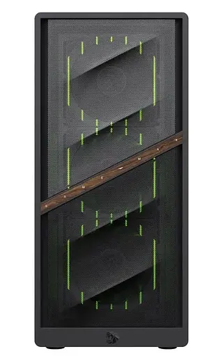 Корпус GameMax Aeris 330 M Tempered Glass без БЖ Black (AERIS 330 MB) - фото 3