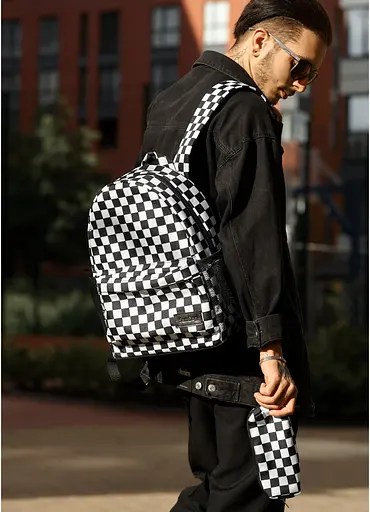 Чоловічий рюкзак Sambag BRIX PJT CLASSIC СHESS 40 х 27 х 15 см (11711719m) - фото 3