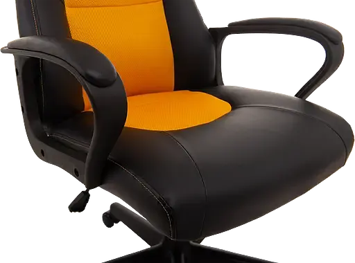 Геймерское кресло GT Racer черное с желтым (X-2640 Black/Yellow) - фото 6