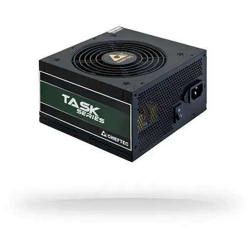 Блок питания Chieftec 500W TPS-500S, 120 mm, 20+4pin, 4+4pin, SATA х 5, Molex 3x4pin, 1х8pin, кабели немодульные