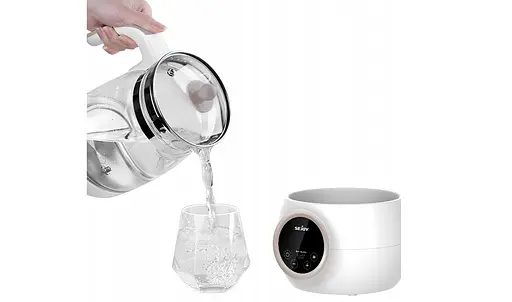 Электрочайник с функцией памяти и поддержания температуры Sejoy TN74 800 Вт белый - фото 3