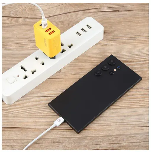 Зарядное устройство универсальное Voltronic Super Fast Charger Dual PD Type-C + Dual QC3.0 USB 120 W - фото 6