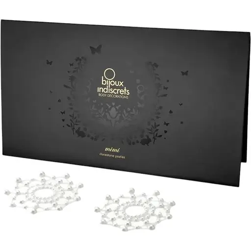Пестіс з кристалів Bijoux Indiscrets Mimi Pearl прикраса на груди One size