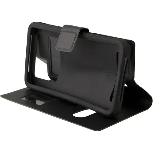 Чехол-книжка универсальный подставка 2 окна 5 дюймов - фото 2