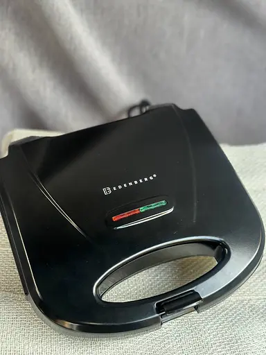 Электровафельница Edenberg EB-64406 с мраморным покрытием для толстых бельгийских вафель 1000Вт - фото 6