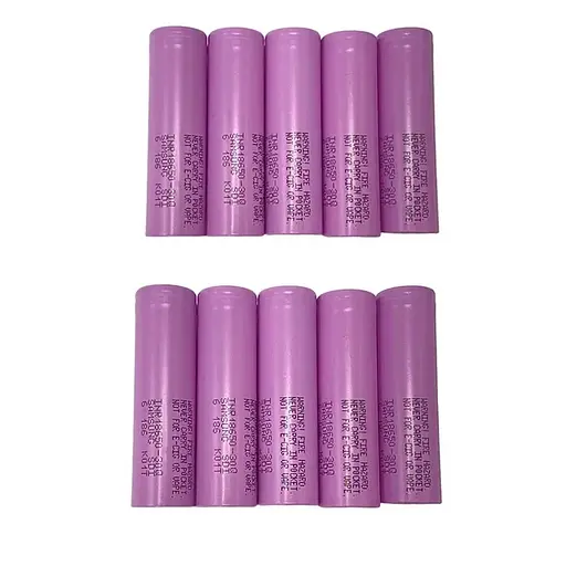 Литий-ионный аккумулятор Samsung 3.7В 3000мАч 18650 30Q INR18650 20A (Сиреневый) - фото 7