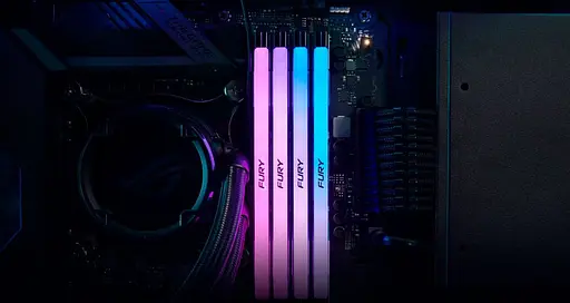 Память для ПК Kingston DDR5 32 ГБ KIT Renegade RGB KF564C32RSAK2-32 - фото 8