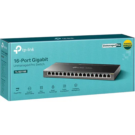 Коммутатор TP-Link TL-SG116E (TL-SG116E) - фото 3