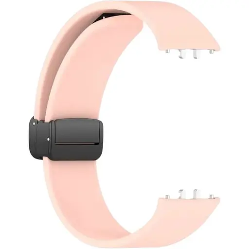 Ремешок DK Silicone Sport Magnetic для Samsung Galaxy Fit3 (R390) (pink sand / black)