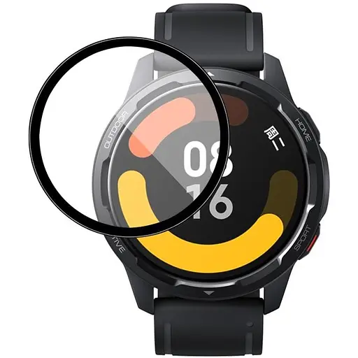 Захисна плівка VSKEY з рамкою для смартгодинника Xiaomi Watch S1 Active 1 шт.