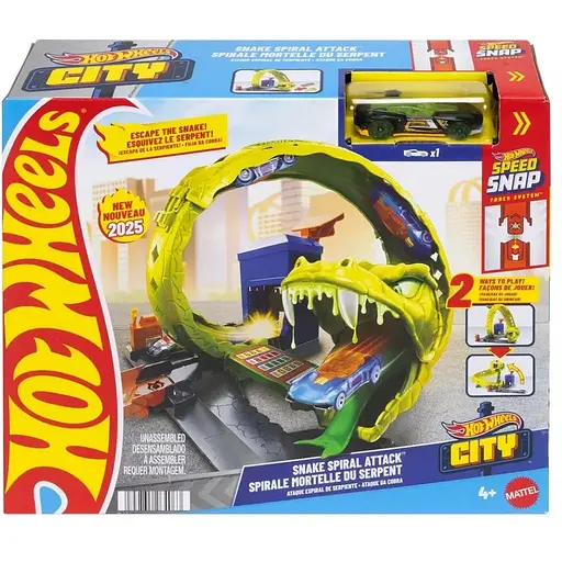Игровой набор Hot Wheels Спиральная атака Змеи серии Опасные создания (JBM63) - фото 6