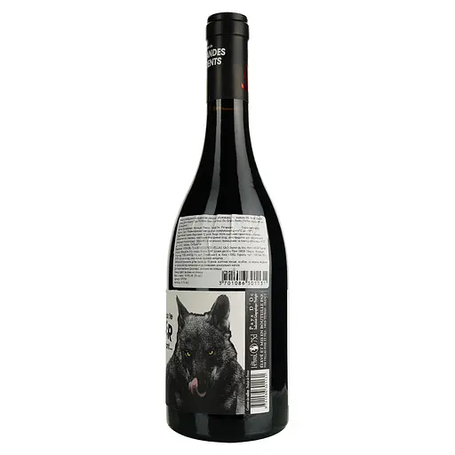 Вино Mais Que Vous Avez De Grandes Dents Merlot Syrah Rouge IGP Pays D'Oc, червоне, сухе, 0,75 л - фото 3