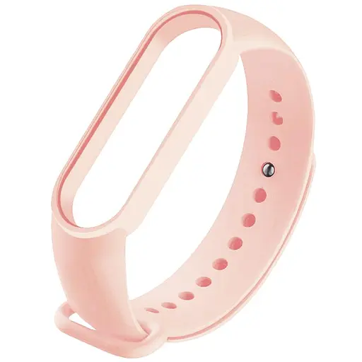Силиконовый ремешок для Xiaomi Mi Band 7/6/5 Розовый / Chalk Pink