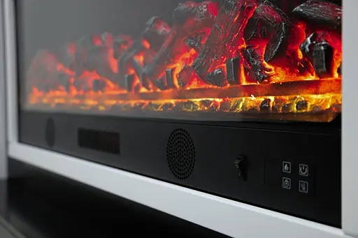 Електричний камін Domingo 1975 Bluetooth звук потріскування дров (10080140) - фото 8