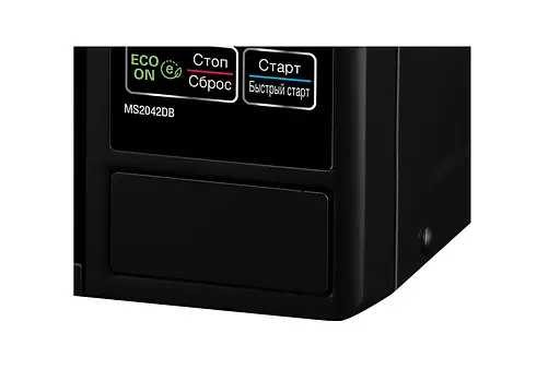 Мікрохвильова піч LG 20л електронне керування 700Вт дисплей чорний - фото 2