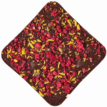 Шоколад Spell черный с апельсином и малиной 90 г (794040) - фото 2