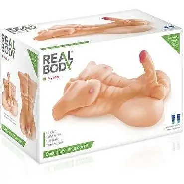 Торс чоловіка Real Body - My Man, пеніс та анус - фото 3