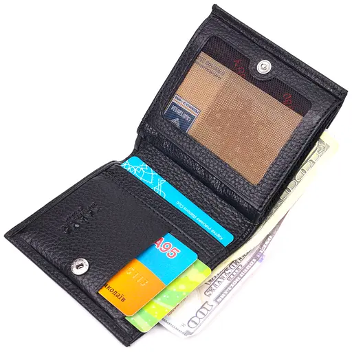 Женский портмоне из натуральной кожи 10х10х1 см KARYA 10х10х1 см acs0024264 - фото 4