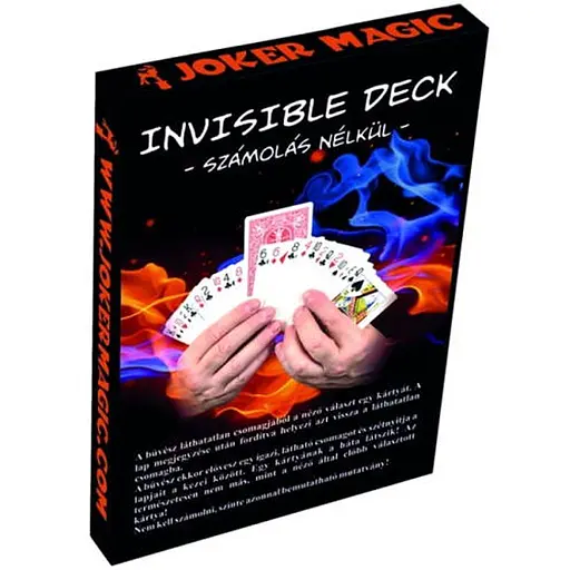 Карти для фокусів United States Playing Card Company Bicycle Joker Magic Invisible deck (86130-1) - фото 1
