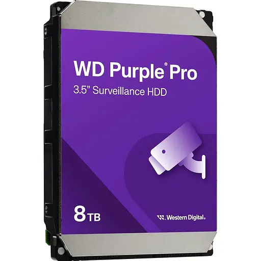 Жорсткий диск 3.5" Western Digital Purple Pro 8 TB SATA 256 MB (Western Digital8002PURP) [141144] - фото 2