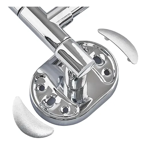 Тримач для рушника поворотний Zerix 2 планки AFB-0112 ZX5044 Хром - фото 3