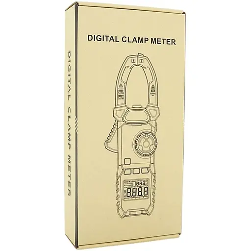 Токовые клещи Mayilon HT-208A измерения: V, A, Ω, C, Hz, DUTY, °C/°F (NCV, True RMS), функции: Data Hold, Max/Min, REL, прозвон, тест диодов - фото 6