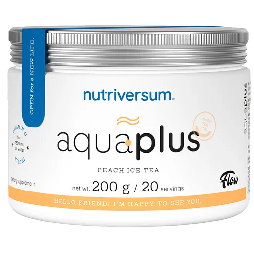 Добавка дієтична Nutriversum Aqua Plus  Персиковий холодний чай 200 г - фото 1