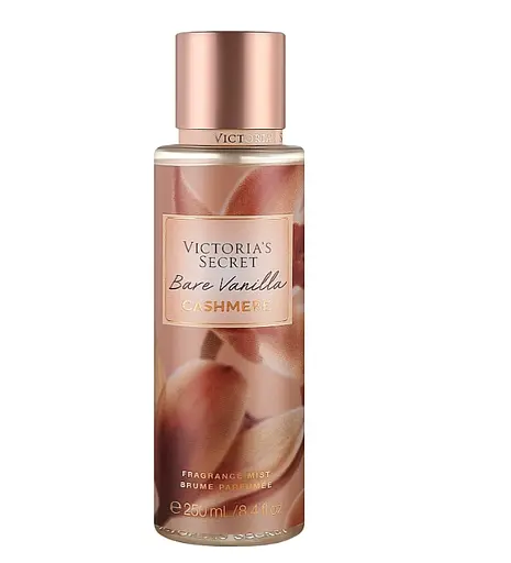 Оригінал Victoria's Secret Bare Vanilla Cashmere 250 мл парфумований спрей для тіла - фото 1