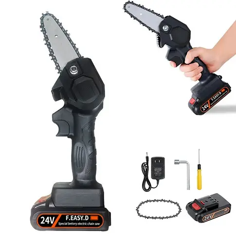 Ланцюгова пила акумуляторна Chainsaw акумулятор 24V - фото 5