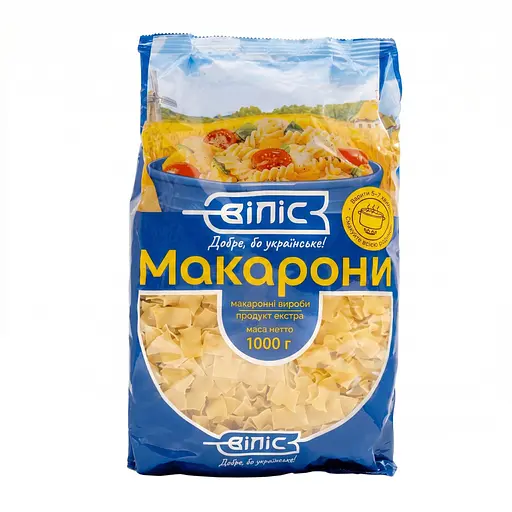 Макаронные изделия Віліс Лапша волнистая 1 кг - фото 1