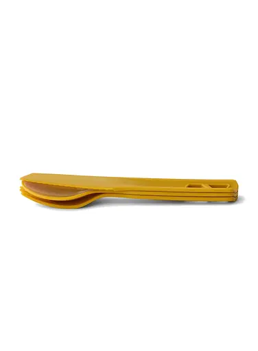 Набор столовых принадлежностей Sea To Summit Passage Cutlery Set 3 предмета Arrowwood Yellow (1033-STS ACK035021-120905) - фото 2