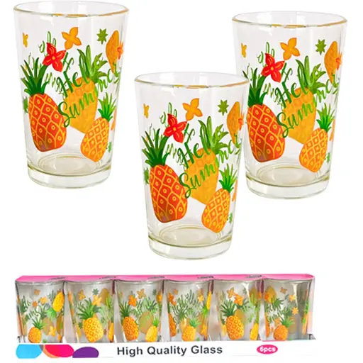 Набор стаканов SS&T Ананас 210 мл 6 шт. (945-3) - фото 3