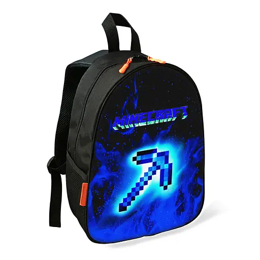 Рюкзак Minecraft Кирка детский школьный/городской 34х27х13 см для мальчика (02425)