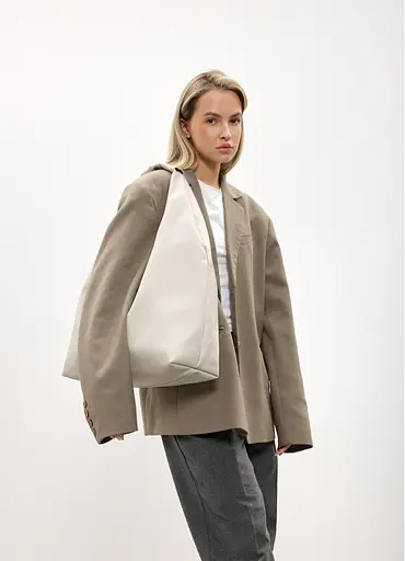 Женская сумка Sambag HOBO L серый 34 х 37 х 16 см (53300030) - фото 1