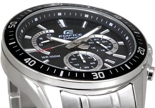 Годинники чоловічі кварцові наручні Оригінал Casio Edifice EFR-552D-1AVUEF на сталевому браслеті (модуль 5490) - фото 7