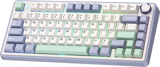 Клавиатура Aula F75 Wireless White (6948391208640) - фото 2