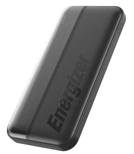 Павербанк Energizer Black 10 000 mAh / 15 Вт (UE10050CC) - фото 1