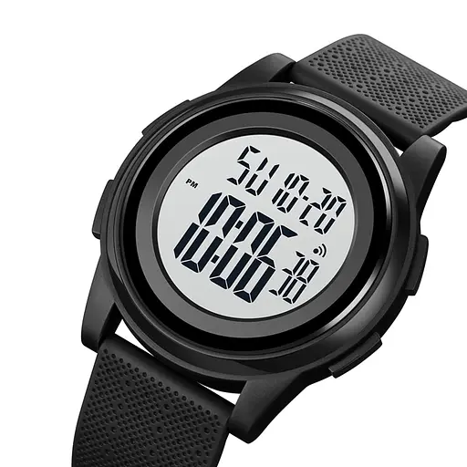 Наручний годинник чоловічий Skmei 1895 Black White, 1895BKWT (18473) - фото 2