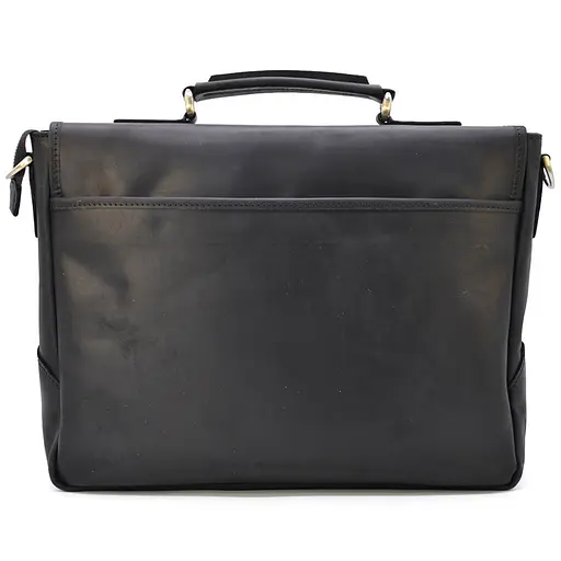 Кожаный мужской портфель TARWA 36х27х10 см sum0026042 - фото 2