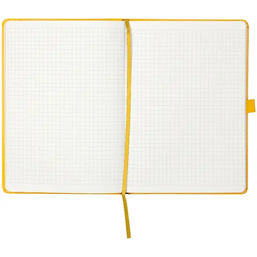 Книга записная Axent Partner A5- в клетку 96 листов желтая (8201-08-A) - фото 8