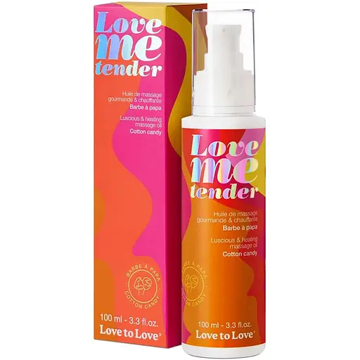 Массажное масло Love To Love - Love Me Tender, Cotton candy, 100 мл