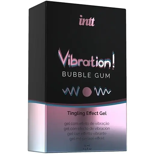 Жидкий вибратор Intt Vibration Bubble Gum 15 мл с эффектом вибрации до 30 минут - фото 4