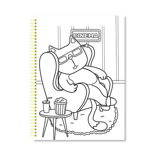 Детская раскраска с карандашами "Coloring fun" Апельсин НТ-39-03, 24 листа - фото 2