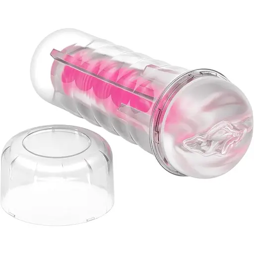 Мастурбатор Lovetoy Lumino Play Masturbator 8.5" рожевий