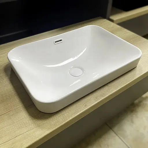 Умивальник VBI Bitritto S білий врізний VBI-018023, Білий - фото 1