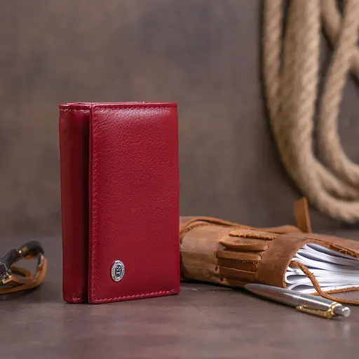 Кожаный женский кошелек ST Leather 12х7.5х2.5 см acs0015931 - фото 8