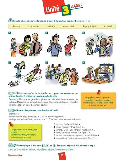 Amis et compagnie 2. Niveaux A1/A2. Livre de l'élève - фото 4