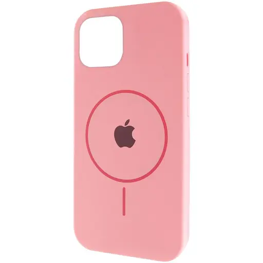 Чохол Epik Silicone Case Full Protective AA with MagSafe для Apple iPhone 11, 6.1 Рожевий/Light pink - фото 1